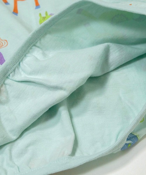 MAKE YOUR DAY(メイクユアデイ)の「カラフルポニー総柄長袖Tシャツ■80~140cm(Tシャツ/カットソー・キッズ・アイボリー/サックスブルー・80/90/100/110/120/130/140)」の16枚目の写真