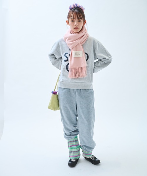 common gull products.(コモンガルプロダクツ)の「本を抱くマフラー(マフラー・レディース・グレー系/レッド系/ネイビー/イエロー系/ダークブラウン系/ピンク系・フリー)」の20枚目の写真