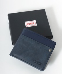 EDWIN（エドウィン）の「EDWIN/エドウィン 二つ折り財布 レザーウォレット 箱付き（財布）」