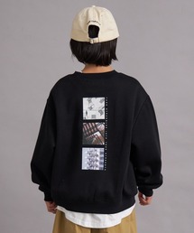 PAIRMANON STREET | 裏起毛 フォトプリント スウェット トレーナー【PAIRMANON STREET】(スウェット)