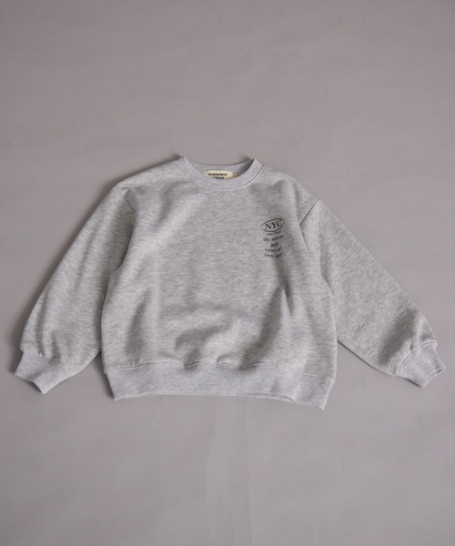 PAIRMANON STREET（ペアマノンストリート）の「裏起毛 フォトプリント スウェット トレーナー【PAIRMANON STREET】（スウェット・キッズ・ライトパープル/グレー/ブラック系その他/ブラック/グレー系その他・100/110/120/130/140/150/160/90）」の17枚目の写真