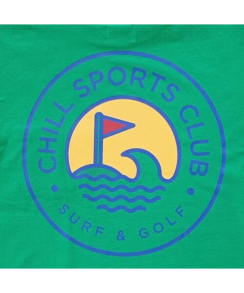 CHILL SPORTS CLUB(チルスポーツクラブ)の「フレグウェーブポケットケリーグリーン(Tシャツ/カットソー・メンズ・その他・SMALL/MEDIUM/LARGE)」の4枚目の写真