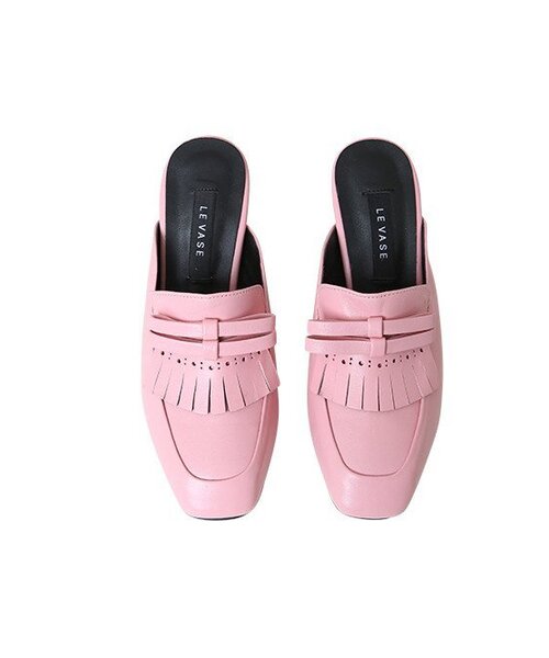 LEVASE（ルバズ）の「e.g) gabrielle bloafer-pink 7cm（パンプス・レディース・その他・38/39/35/36/37/36.5/37.5/35.5/38.5）」の2枚目の写真