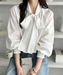 GeeRA | ボリュームボウタイブラウス(シャツ/ブラウス)