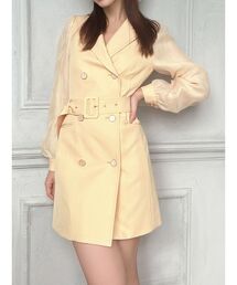 ワンピース（イエロー/黄色系・ショート・ミニ丈）ファッション通販