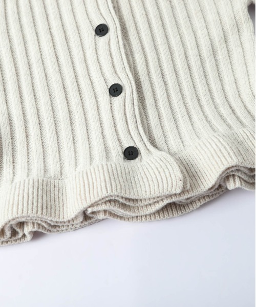 セール】ダブルフリルカーディガン（カーディガン/ボレロ）｜AMELY