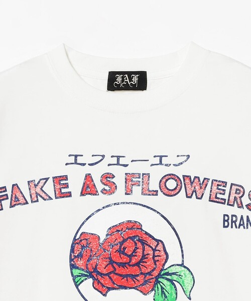 FAF（Fake As Flowers）/ FAF Label Tee（Tシャツ/カットソー）｜FAF