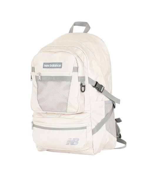 NEW BALANCE（ニューバランス）の「エブリデイバックパック30L（バックパック/リュック・メンズ・オフホワイト/ブラック×レッド・ONE SIZE）」の10枚目の写真