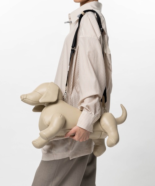 Maison MIHARA YASUHIRO(メゾンミハラヤスヒロ)の「"DOLLS" Dachshund Shoulder Bag(ショルダーバッグ・メンズ・ブラック・FREE)」の18枚目の写真