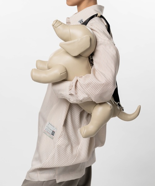 Maison MIHARA YASUHIRO(メゾンミハラヤスヒロ)の「"DOLLS" Dachshund Shoulder Bag(ショルダーバッグ・メンズ・ブラック・FREE)」の19枚目の写真
