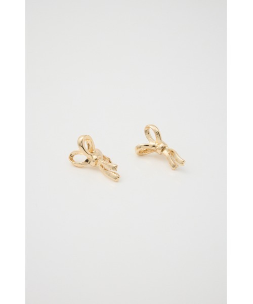 SLY（スライ）の「RIBBON EARRING リボンイヤリング（イヤリング・レディース・ゴールド/シルバー・FREE）」の8枚目の写真