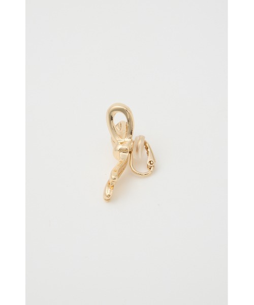 SLY（スライ）の「RIBBON EARRING リボンイヤリング（イヤリング・レディース・ゴールド/シルバー・FREE）」の9枚目の写真