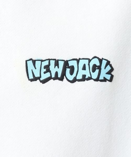 FUNALIVE(ファンアライブ)の「NEW JACK 裏毛プリントトレーナー(スウェット・メンズ・ホワイト/ブラック系1/ブラック系3/ブラック/ホワイト系1/ホワイト系2/杢グレー/ホワイト系3/ブラック系2・M/L)」の22枚目の写真
