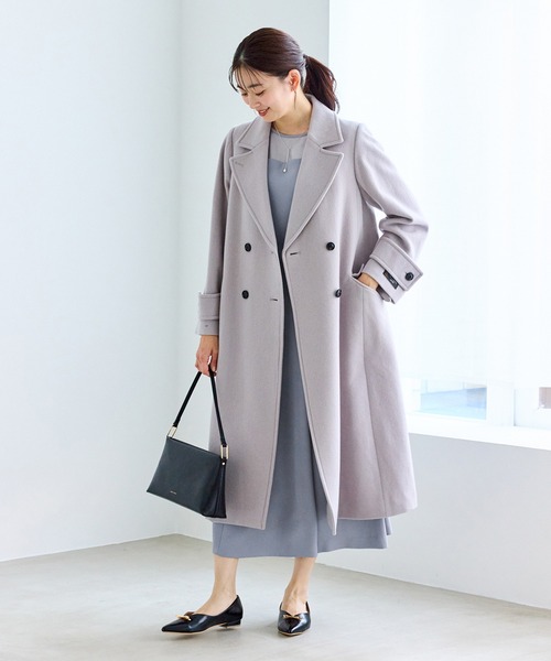 ROPE' PICNIC(ロペピクニック)の「【Mon E’toile/モンエトワール】フレア袖ビスチェデザインワンピース(ドレス・レディース・サックスブルー/ブラック/グリーン・M/S)」の15枚目の写真