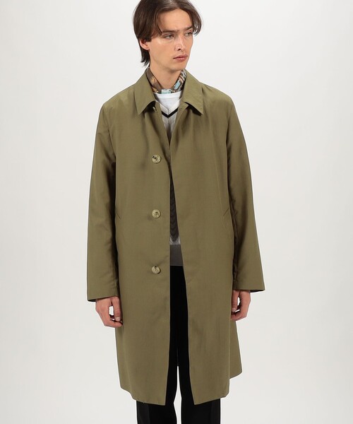 TOMORROWLAND (トゥモローランド)の「【別注】MACKINTOSH DUNKELD パッカブル ステンカラーコート(ステンカラーコート・メンズ・カーキ/キャメル/レッド/ネイビー・40/38/36)」の5枚目の写真