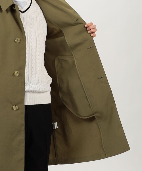 TOMORROWLAND (トゥモローランド)の「【別注】MACKINTOSH DUNKELD パッカブル ステンカラーコート(ステンカラーコート・メンズ・カーキ/キャメル/レッド/ネイビー・40/38/36)」の9枚目の写真