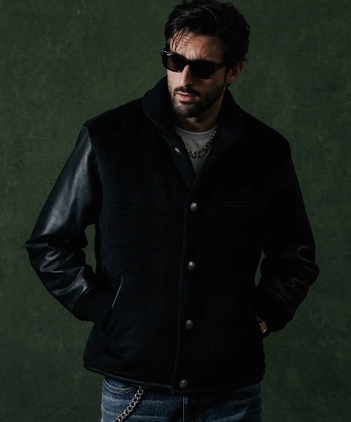 CRIMIE（クライミー）の「CRIMIE/クライミー/ALPACA AWARD CONCHO JACKET/アルパカアワード コンチョ ジャケット（ブルゾン・メンズ・ブラック・M）」の4枚目の写真