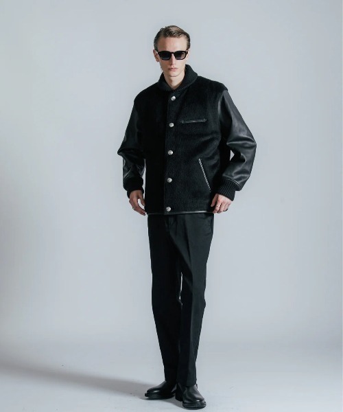 CRIMIE（クライミー）の「CRIMIE/クライミー/ALPACA AWARD CONCHO JACKET/アルパカアワード コンチョ ジャケット（ブルゾン・メンズ・ブラック・M）」の6枚目の写真