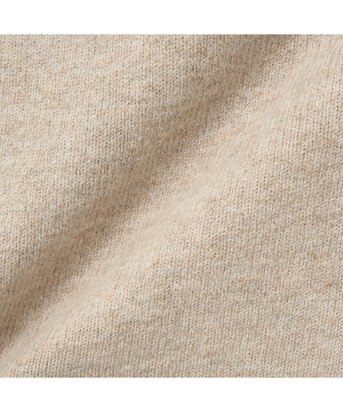 NOIRER FOR WOMAN(ノイアーフォーウーマン)の「ツーウェイオフショルダーブイネックニット(サンドベージュ)(ニット/セーター・レディース・その他・FREE)」の7枚目の写真