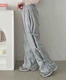 CLEA | ドットリボンスウェットパンツ(スウェットパンツ)
