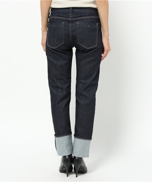 AZUL ENCANTO(アズールエンカント)の「ストレートデニム(S/W)(デニムパンツ・レディース・ネイビー・SMALL/LARGE/MEDIUM)」の7枚目の写真