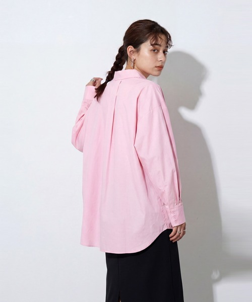 antiqua(アンティカ)の「タック シャツ(シャツ/ブラウス・レディース・ホワイト/ブルー/ピンク・ONESIZE)」の15枚目の写真