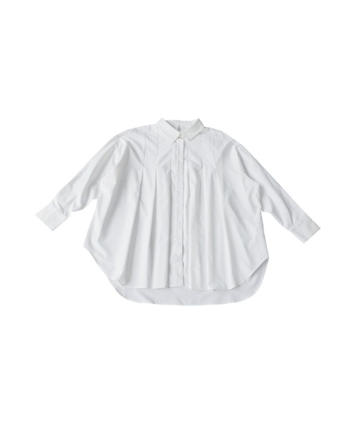 antiqua(アンティカ)の「タック シャツ(シャツ/ブラウス・レディース・ホワイト/ブルー/ピンク・ONESIZE)」の17枚目の写真