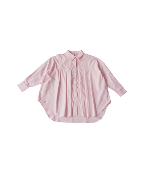 antiqua(アンティカ)の「タック シャツ(シャツ/ブラウス・レディース・ホワイト/ブルー/ピンク・ONESIZE)」の19枚目の写真