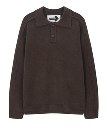 MAISON MASTER（メゾン マスター）の「ボタンカラーガーディガン ブラウン（カーディガン/ボレロ）」