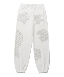 ISTKUNST（イストクンスト）の「WAPPEN GRAPHIC SWEATPANTS_WHITE(IK2ESMPA00A)（スウェットパンツ）」