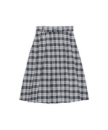MARDMARD（マードマード）の「プレッピー プリーツ ミディ スカート-チェック（スカート）」