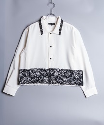 garsonwave（ギャルソンウェーブ）の「日本製 ポリエステル トロ レースデザイン ショート丈 ジャケット(GW)（その他アウター）」