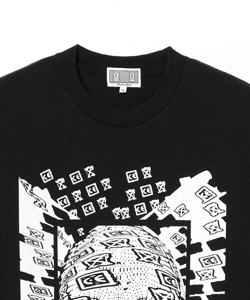C.E(シーイー)の「C.E / MD CrashEr T(Tシャツ/カットソー・メンズ・ブラック・L/M/XL)」の3枚目の写真