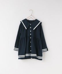 LOWRYS FARM | セーラーシシュウワンピース　 642996(ワンピース)