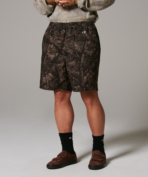 Champion(チャンピオン)の「【Champion/チャンピオン】メンズ メンズカジュアル ショーツ(その他パンツ・メンズ・ブラウン系その他/ブラック系その他・X-LARGE/LARGE/MEDIUM)」の1枚目の写真