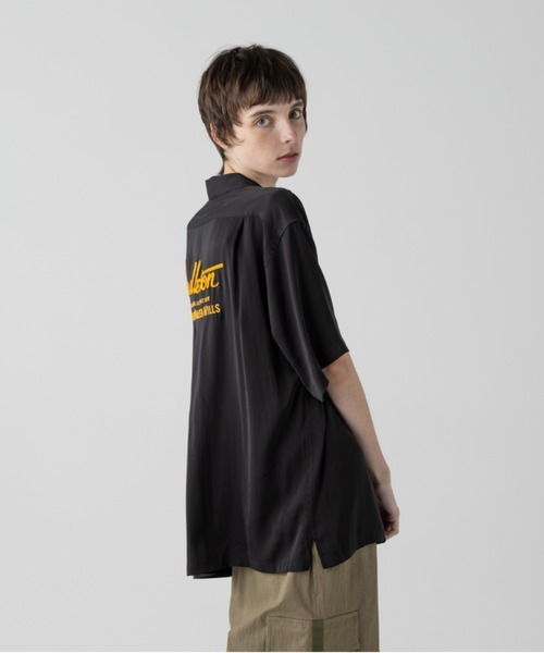 PENDLETON（ペンドルトン）の「ロゴEMB・シャツ（シャツ/ブラウス・メンズ・ブラック/オフホワイト・LARGE/MEDIUM/SMALL）」の6枚目の写真