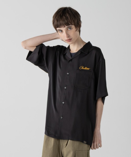 PENDLETON（ペンドルトン）の「ロゴEMB・シャツ（シャツ/ブラウス・メンズ・ブラック/オフホワイト・LARGE/MEDIUM/SMALL）」の9枚目の写真