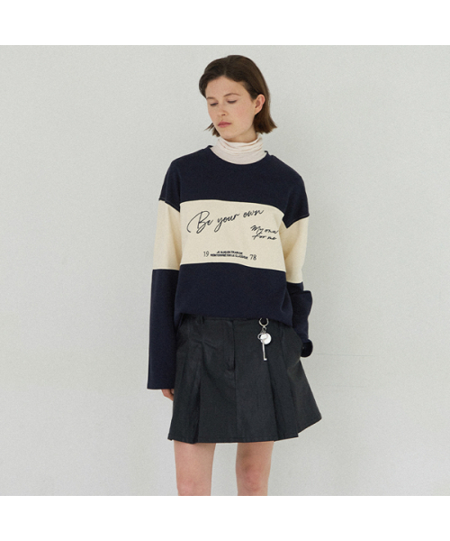 BE YOUR OWN RUGBY TEE(T-6897)