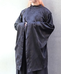 REZEN | 鶴ジャガード狩衣風和袖シャツ(シャツ/ブラウス)