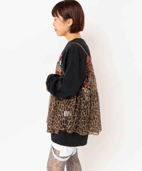 RNA(アールエヌエー)の「M2620 バナープリントロンT(Tシャツ/カットソー・レディース・ホワイト/パープル/ブラック・MEDIUM)」の10枚目の写真