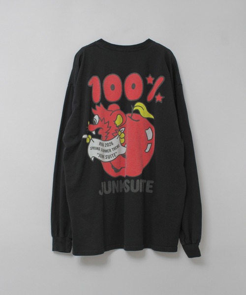 RNA(アールエヌエー)の「M2620 バナープリントロンT(Tシャツ/カットソー・レディース・ホワイト/パープル/ブラック・MEDIUM)」の13枚目の写真