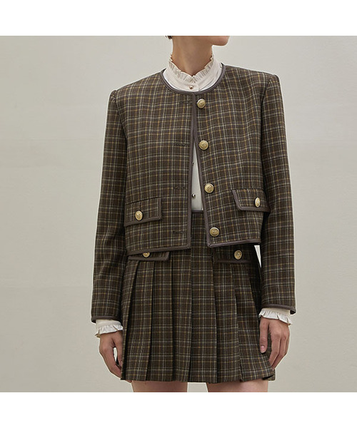 ANDMARY ルナチェックセットアップ andmary ルナチェックセットアップの通販 by ha's shop｜ラクマ