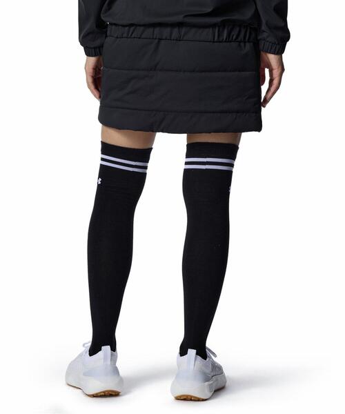 UNDER ARMOUR(アンダーアーマー)の「UAドライブ インサレーテッド プリント スカート(ゴルフ/レディース)(スカート・レディース・ブラック・M/L/S/XL)」の2枚目の写真