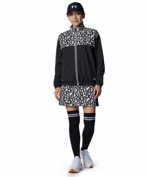 UNDER ARMOUR(アンダーアーマー)の「UAドライブ インサレーテッド プリント スカート(ゴルフ/レディース)(スカート・レディース・ブラック・M/L/S/XL)」の3枚目の写真