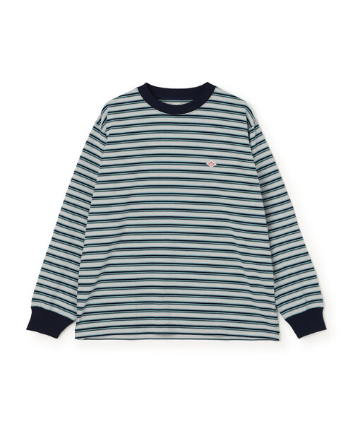 DANTON(ダントン)の「Men's Long Sleeve T-shirt Stripe(Tシャツ/カットソー・メンズ・ブルー系その他/ホワイト系その他5/ブルー系その他5/イエロー系その他/ベージュ系その他/レッド系その他/ブラック系その他・M/XL/L/S/XXL)」の4枚目の写真