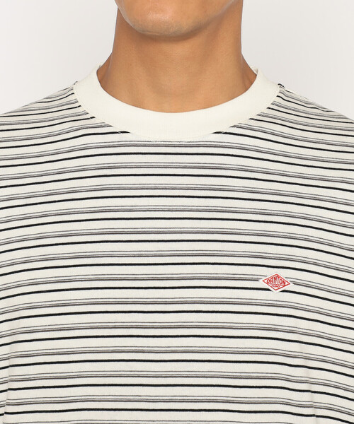 DANTON(ダントン)の「Men's Long Sleeve T-shirt Stripe(Tシャツ/カットソー・メンズ・ブルー系その他/ホワイト系その他5/ブルー系その他5/イエロー系その他/ベージュ系その他/レッド系その他/ブラック系その他・M/XL/L/S/XXL)」の12枚目の写真