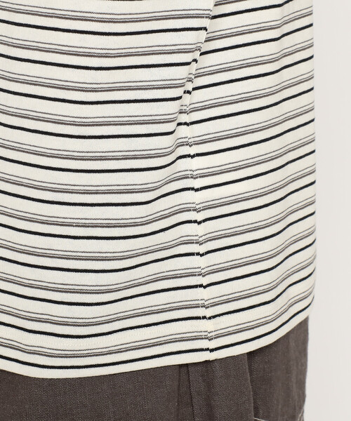 DANTON(ダントン)の「Men's Long Sleeve T-shirt Stripe(Tシャツ/カットソー・メンズ・ブルー系その他/ホワイト系その他5/ブルー系その他5/イエロー系その他/ベージュ系その他/レッド系その他/ブラック系その他・M/XL/L/S/XXL)」の14枚目の写真