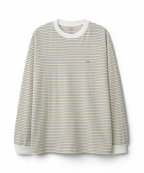 DANTON(ダントン)の「Men's Long Sleeve T-shirt Stripe(Tシャツ/カットソー・メンズ・ブルー系その他/ホワイト系その他5/ブルー系その他5/イエロー系その他/ベージュ系その他/レッド系その他/ブラック系その他・M/XL/L/S/XXL)」の16枚目の写真