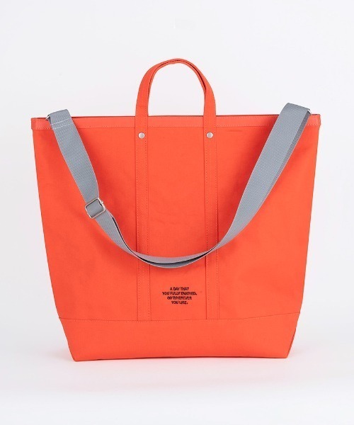 TIMELESS COMFORT（タイムレスコンフォート）の「SOLEIL（ソレイユ）タイディートートバッグ L（トートバッグ・レディース・ホワイト/オレンジ/ブルー/ブラック・ONE SIZE）」の20枚目の写真