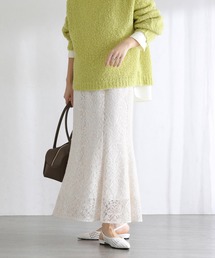 La TOTALITE（ラトータリテ）の「【洗える】マーメイドレーススカート（スカート）」